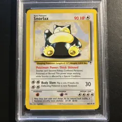 Snorlax 64/110 PSA 9 Legendary Collection Pokemon Card Regular Rare Mint 2618 - Image 2