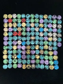 2025 Pokemon TCG Trading Card Game Metal Coin Full Set 1-151 Lot*151 #2 AM11 - Image 1