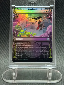 Magic The Gathering TMNT 4 Card Lot Shredder, Mutagen Man, Karai, Kitsune - Image 2