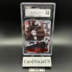 CGC GEM MINT 10 Brook OP01-022 UC 25th Edition Parallel ONE PIECE Card Game 45 - Image 1