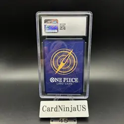 CGC GEM MINT 10 Brook OP01-022 UC 25th Edition Parallel ONE PIECE Card Game 45 - Image 2