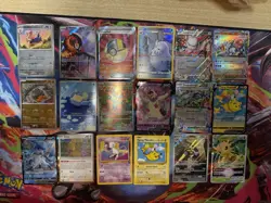 18 Pokemon Card Lot NM Old & Modern Mix - Image 1