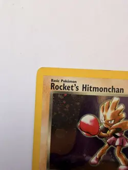 Rocket’s Hitmonchan #11/132 Gym Heroes Holo Pokemon Card – HP - Image 4