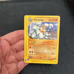 Machamp 16/144 Skyridge Non-Holo E Reader Pokemon Card - Image 3