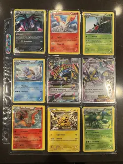 Pokemon TCG Mixed Card Lot Hydreigon Ponyta Yanmega Wartortle Mega Metagross - Image 1