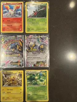 Pokemon TCG Mixed Card Lot Hydreigon Ponyta Yanmega Wartortle Mega Metagross - Image 2
