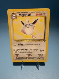 Wigglytuff 32/64 Jungle Rare Non-Holo Vintage Pokemon TCG Card - Image 1