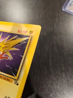Pokemon TCG Zapdos Fossil Card 30/62 Unlimited Rare Non-Holo WOTC Vintage - Image 3