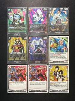 2025 Dragon Ball Super Card English North Kai Pui Pui #FB03-057 R Lot*9 YC80 - Image 1