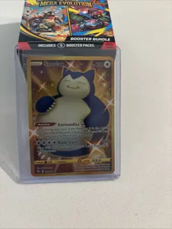 Pokemon TCG Snorlax 224/198 Chilling Reign Gold Secret Rare Holo Card - Image 1