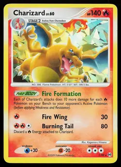 Charizard 1/99 Cracked Ice Holo Arceus Pokemon Card - Image 1