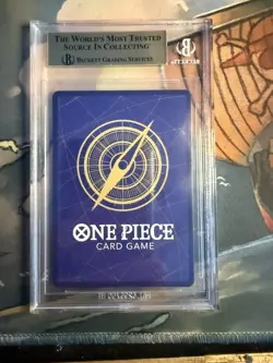 One Piece Card Game The Best Monkey D Luffy Manga Alt Art PRB01 BGS 10 - Image 2