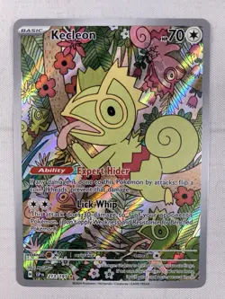 Kecleon IR 213/191 Surging Sparks Illustration Rare Holo Pokemon TCG Card NM - Image 1