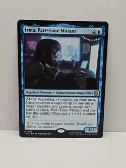 Mtg Irma, Part-Time Mutant NM/M Teenage Mutant Ninja Turtles Legendary Card 0012 - Image 1