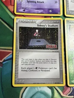 Ex Power Keepers 2007 Stamped Set Era Reverse Holo 4 Pokemon Card Lot - Image 5