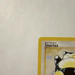 Pokemon Snorlax Jungle 1st Edition Rare 27/64 Basic 90 HP English Card - Image 4