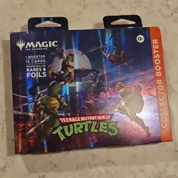 Magic: The Gathering Teenage Mutant Ninja Turtles Collector Booster NEW/ SEALED - Image 1