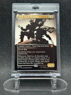 MTG Teenage Mutant Ninja Turtles Dark Leo & Shredder (Extended Art) M 0220 - Image 1