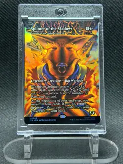 MTG Teenage Mutant Ninja turtles Splinter of the Shadows Borderless M 0006 Foil - Image 1