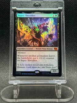 MTG Teenage Mutant Ninja Turtles Super Shredder M 0083 Foil - Image 1