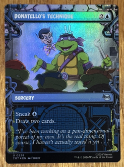 Teenage Mutant Ninja Turtles, Donatello's Technique - Showcase Foil - Image 1