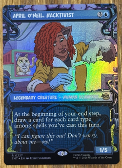 Teenage Mutant Ninja Turtles, April O'Neil, Hacktivist - Foil Showcase - Image 1