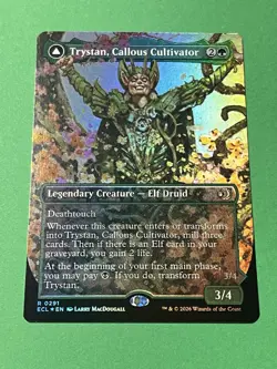 Trystan, Callous Cultivator (Borderless) Lorwyn Eclipsed Foil - Image 1