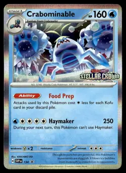 2024 promo Crabominable holo #SVP134 - Image 1
