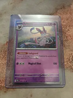 Pokemon TCG Sylveon 040/131 Cosmos Holo Prismatic Evolutions Promo! NM - Image 1