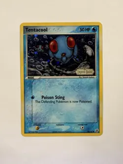 2006 Pokemon Tentacool 66/92 Reverse Holo Legend Maker Stamped English NM - Image 1