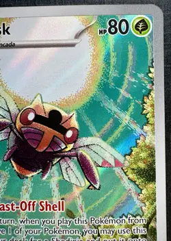 Pokemon TCG: 2025 Ninjask 137/132-ILLUSTRATION RARE HOLO-Mega Evolution - Image 2