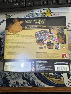 NEW Pokemon Shining Fates Elite Trainer Box (ETB) slight tear from shipping - Image 4