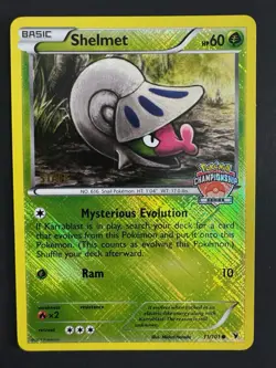 2011 Pokemon Shelmet STAFF Championship Series 11/101 Excellent Condition - Image 1