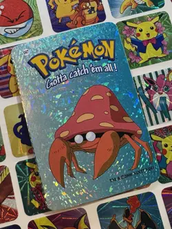 Pokemon 151 Vintage Pocket Monsters Vending HOLO Prism Sticker 2000 Nintendo - Image 1