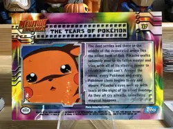 The Tears of Pokemon Pokemon Topps Mewtwo Strikes Back #37 - Image 2