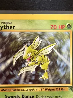 Scyther #26/64 - Pokemon Jungle - 1999 WotC - Non-Holo - Rare - LP - Image 2