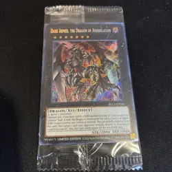 Yugioh Yu-Gi-Oh! Dark Armed, The Dragon Of Annihilation BLC1-EN006 Sealed Pack - Image 1
