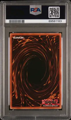 2003 Yu-Gi-Oh! Red-Eyes B. Dragon JMP-002 Shonen Jump Promo PSA 8 - Image 2