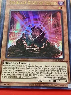 3x The Black Stone Of Legend + 3x Red-Eyes Soul | NM | Ultra Rares | YuGiOh! - Image 4