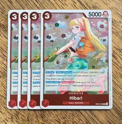 Hibari EB03-008 Extra Booster: One Piece Heroines Edition Foil, X4 (Playset) - Image 1
