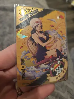 ONE PIECE Card - Manga Anime Full Art - GR07 HOLO - NICO ROBIN - Image 2