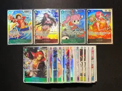 2025 One Piece Japanese Monkey D. Luffy Nico Robin #PRB02-005 SR Lot*26 YC80 - Image 1
