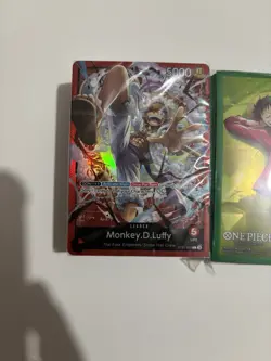 One Piece Starter Deck EX - Gear 5 ST-21 (OPENED) No PROMO HAS Deck And Sleeves. - Image 3