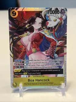 Boa Hancock SR OP14-112 The Azure Sea's Seven English One Piece TCG Super Rare - Image 1