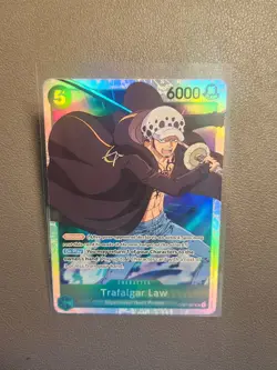 Trafalgar Law (OP01-047) - PRB - SR - NM Pack Fresh One Piece TCG - Image 1