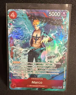Marco (Full Art) OP02-018 Premium Booster -The Best- Foil ONE PIECE TCG - Image 1