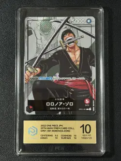 ONE PIECE PCG10 RORONOA ZORO OP01-001 L 2022 JAPANESE - Image 1