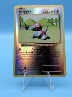 Pokemon TCG Card 2016 XY Evolutions Porygon 71/108 Reverse Holo - Image 1