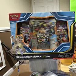 Pokemon Mega Kangaskhan EX Box Promo Booster English Trading Card Game - Image 1