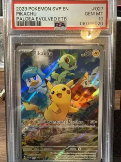 Pikachu 027 Sv: Scarlet & Violet Promo Cards Holo - Image 1